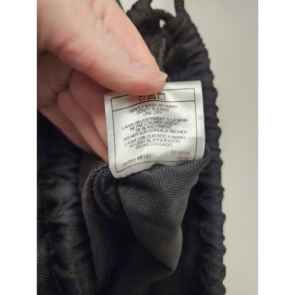 ADIDAS Alliance Sackpack 2012 Black/White Sports School Books Hiking Gym - Picture 5 of 7